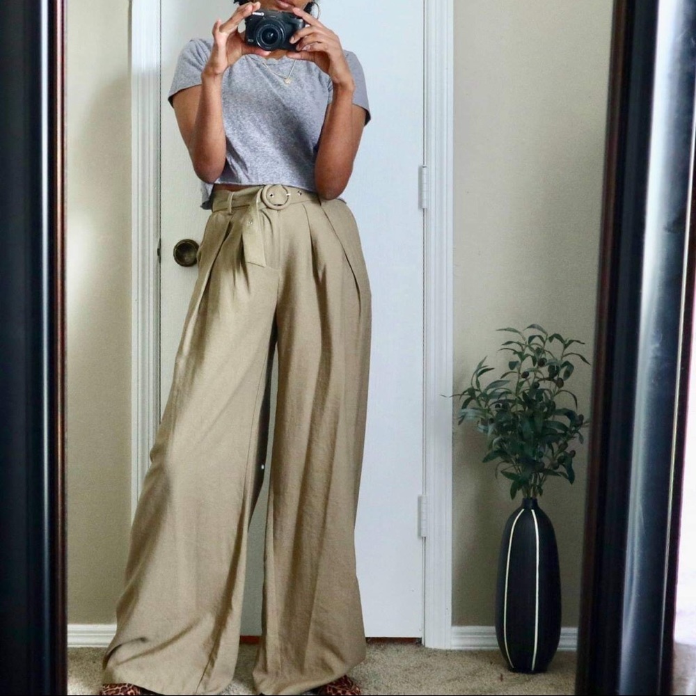 Nasty Gal wide leg pants new with the tag.